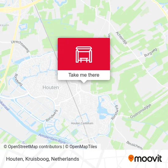 Houten, Kruisboog map