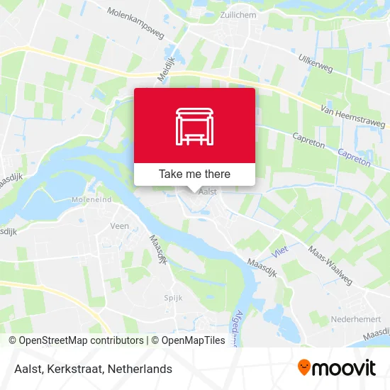 Aalst, Kerkstraat map