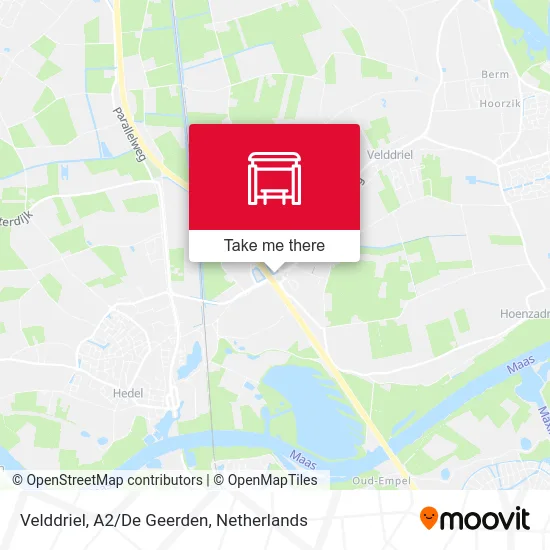 Velddriel, A2/De Geerden Karte
