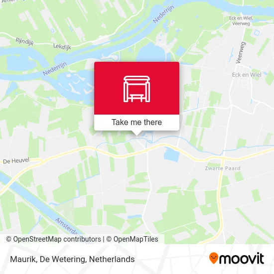 Maurik, De Wetering map