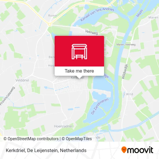 Kerkdriel, De Leijenstein map