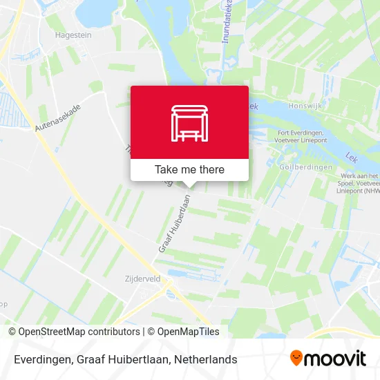 Everdingen, Graaf Huibertlaan map