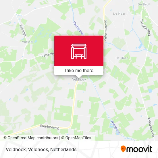 Veldhoek, Veldhoek map