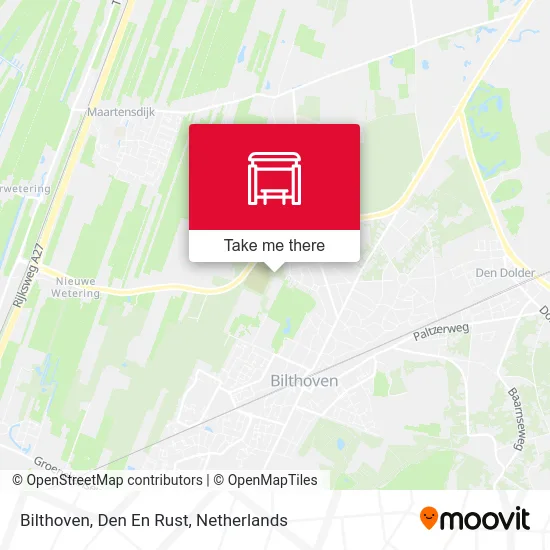 Bilthoven, Den En Rust map