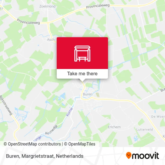 Buren, Margrietstraat map