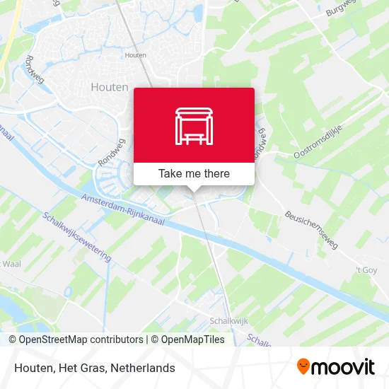 Houten, Het Gras map