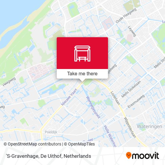 'S-Gravenhage, De Uithof map