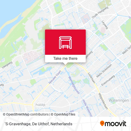 'S-Gravenhage, De Uithof map