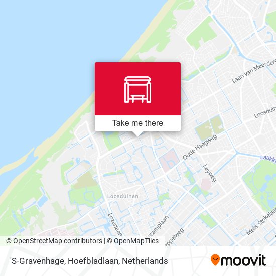 'S-Gravenhage, Hoefbladlaan map