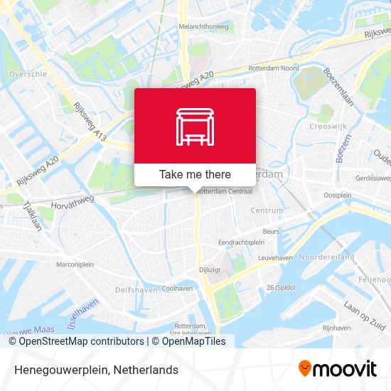 Henegouwerplein map