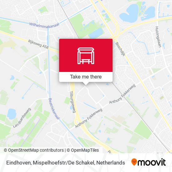 Eindhoven, Mispelhoefstr / De Schakel map