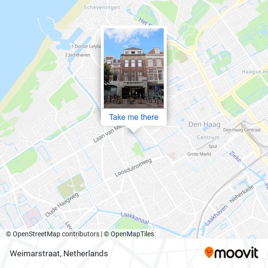 Weimarstraat map