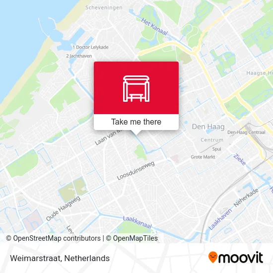 Weimarstraat map
