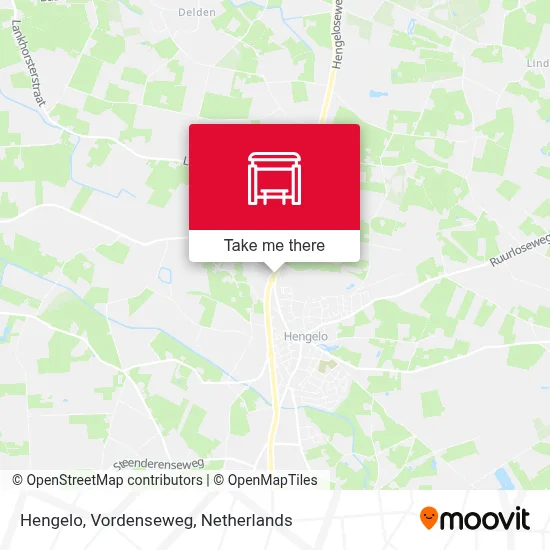 Hengelo, Vordenseweg map