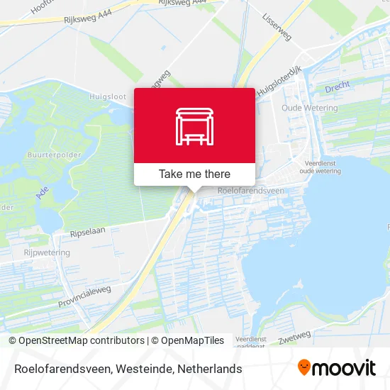 Roelofarendsveen, Westeinde map