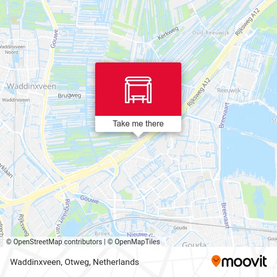 Waddinxveen, Otweg map