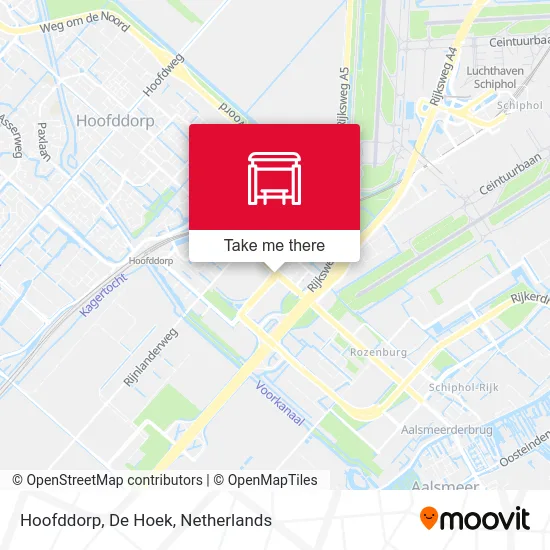 Hoofddorp, De Hoek map