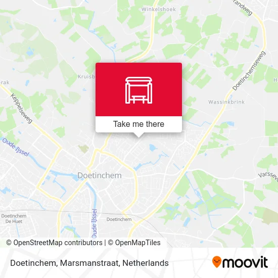 Doetinchem, Marsmanstraat map