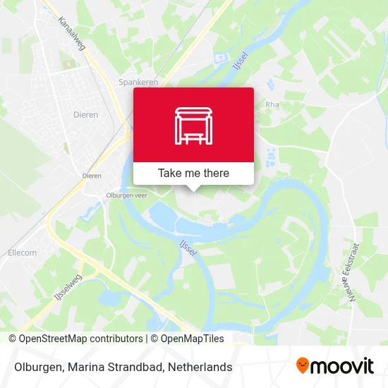 Olburgen, Marina Strandbad map