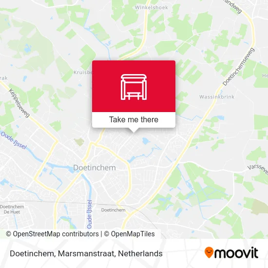 Doetinchem, Marsmanstraat map