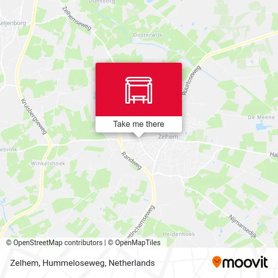 Zelhem, Hummeloseweg map