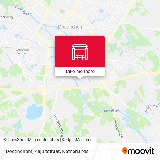 Doetinchem, Kajuitstraat map