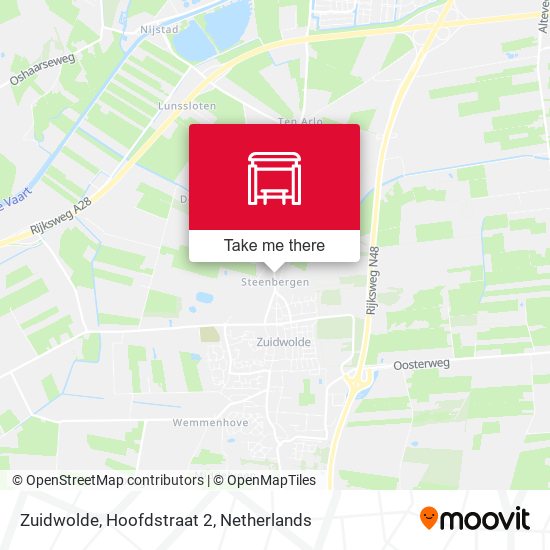 Zuidwolde, Hoofdstraat 2 map