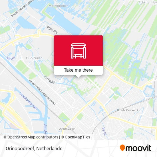 Orinocodreef map
