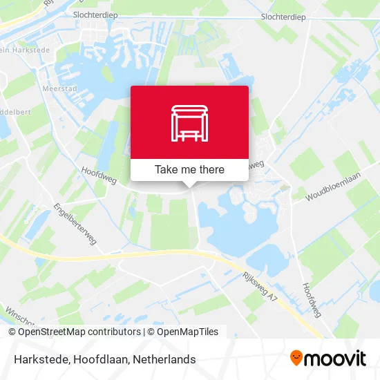 Harkstede, Hoofdlaan map