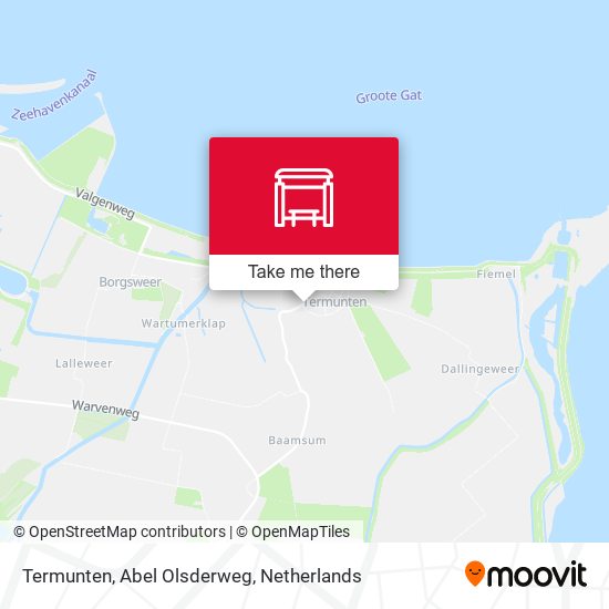 Termunten, Abel Olsderweg map