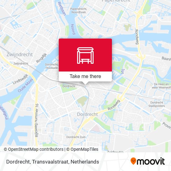 Dordrecht, Transvaalstraat map