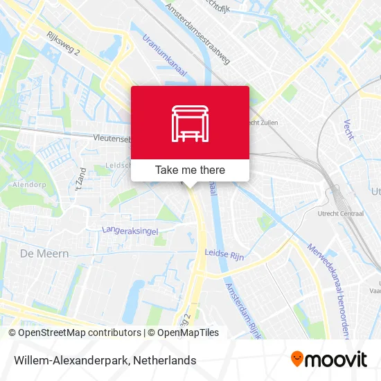 Willem-Alexanderpark map