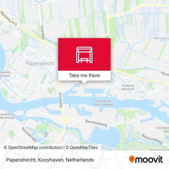 Papendrecht, Kooyhaven map