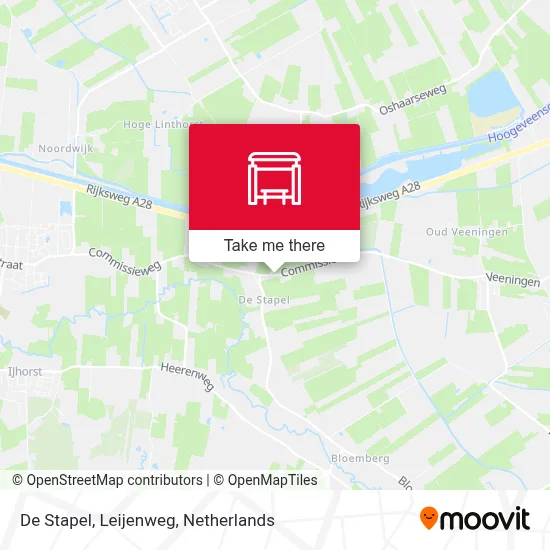 De Stapel, Leijenweg map