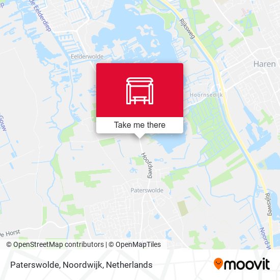 Paterswolde, Noordwijk map