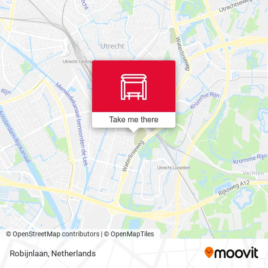 Robijnlaan map