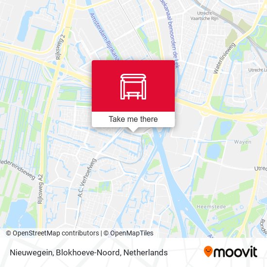 Nieuwegein, Blokhoeve-Noord map