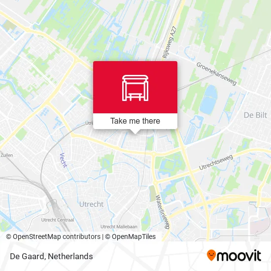 De Gaard map