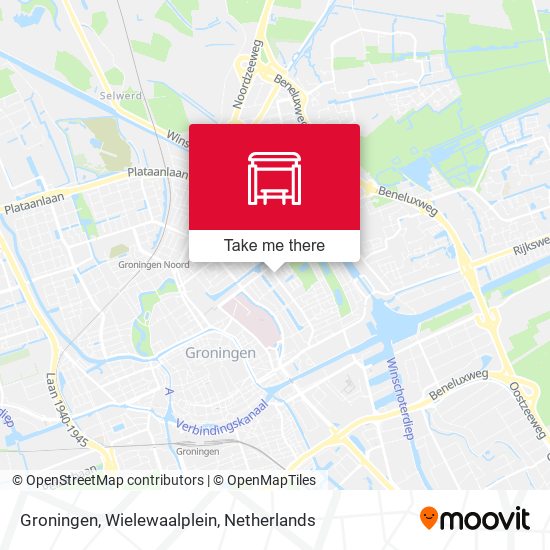 Groningen, Wielewaalplein map