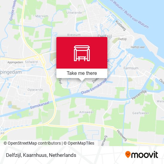 Delfzijl, Kaarnhuus map