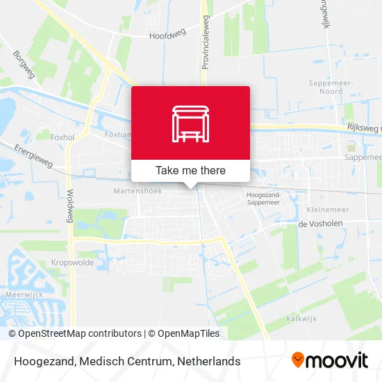 Hoogezand, Medisch Centrum map