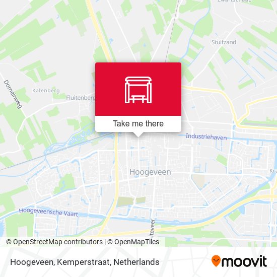Hoogeveen, Kemperstraat map