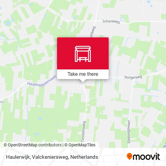 Haulerwijk, Valckeniersweg map