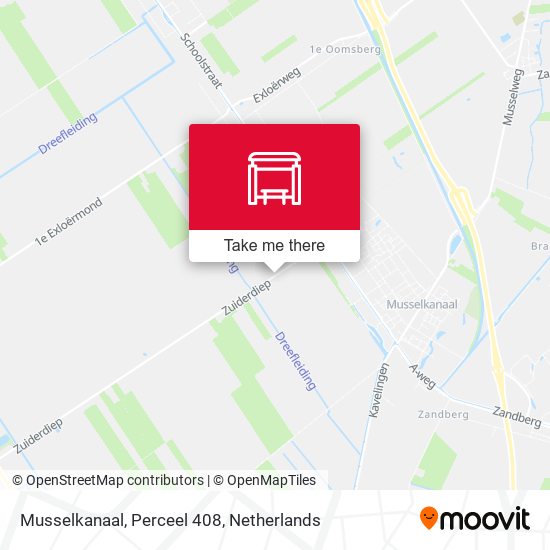Musselkanaal, Perceel 408 map