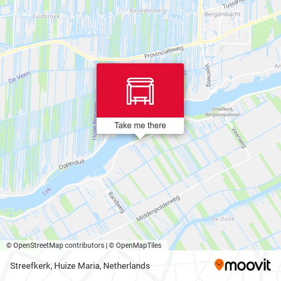 Streefkerk, Huize Maria map