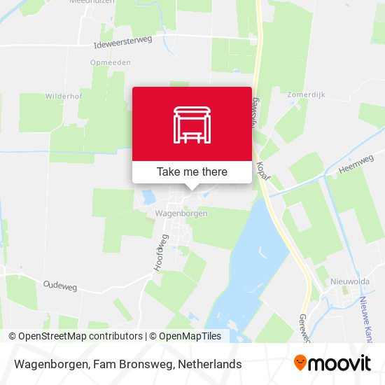Wagenborgen, Fam Bronsweg map