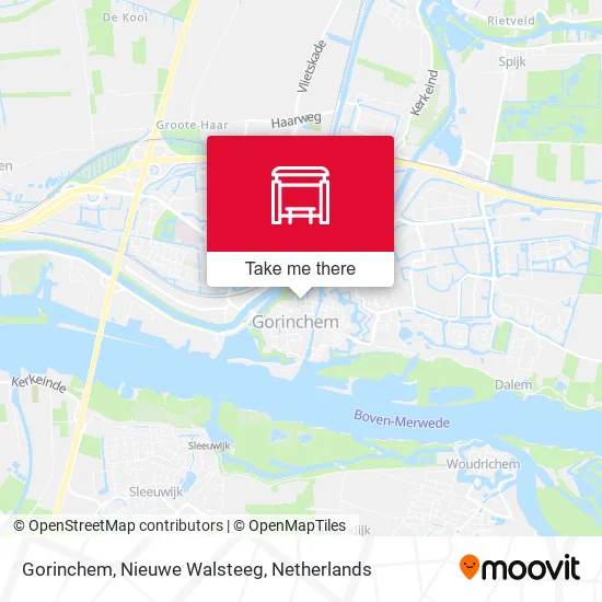Gorinchem, Nieuwe Walsteeg map