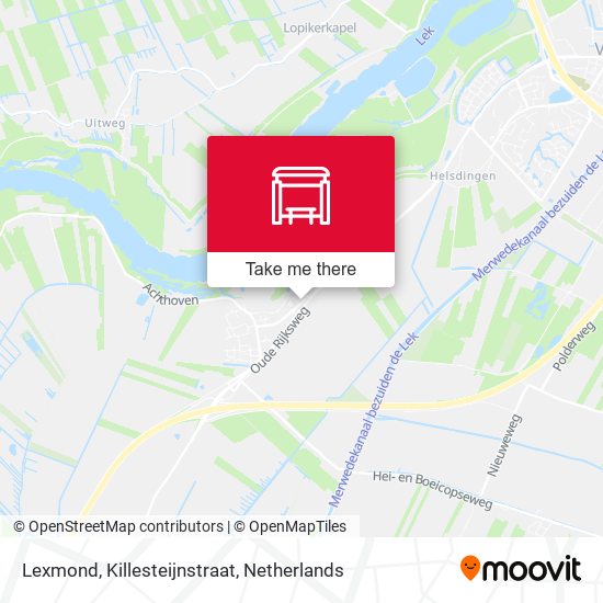 Lexmond, Killesteijnstraat map