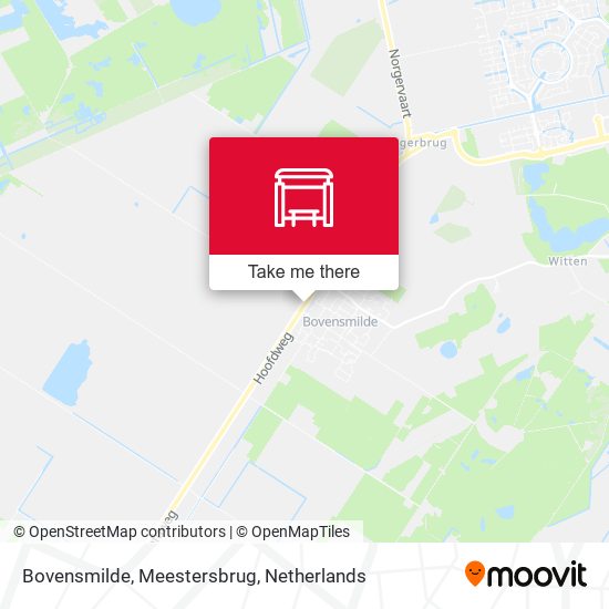 Bovensmilde, Meestersbrug map