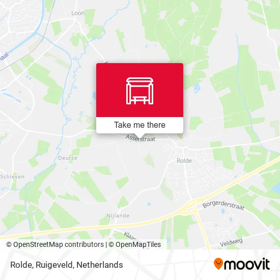 Rolde, Ruigeveld map